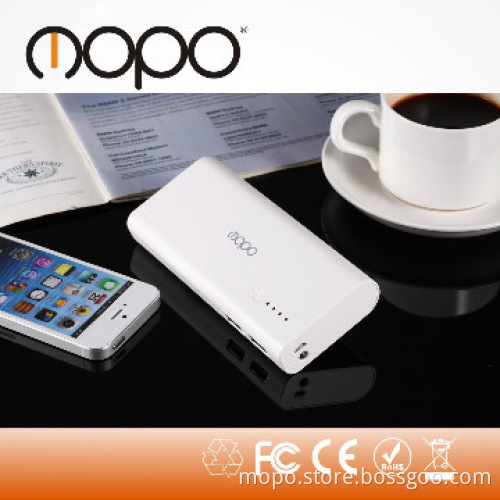 Fast charging,13000mAh smart phone charger